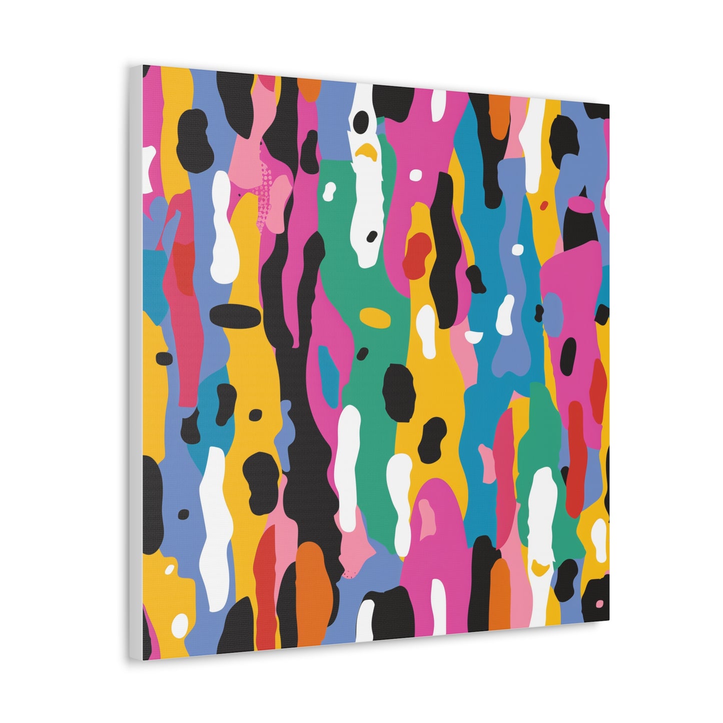 Vibrant Abstract Canvas Art