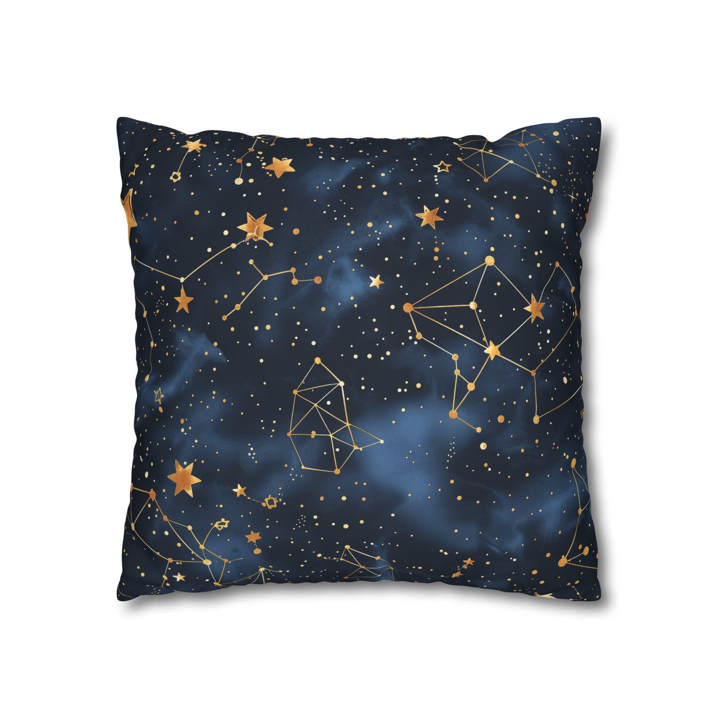 "Starry Night Pillowcase - Transform your bed into a celestial oasis with Constellation Stars pattern, sleep among the stars"