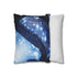 Robotic Harp Playing Stardust Music — 40×40 Cushion Cover — Soft Brushed Fabric Texture Close-Up