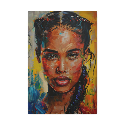 this artwork combines style and creativity in a unique way. The expressive brushstrokes and dynamic colors pay tribute to Alicia's musical genius and Moncler's design aesthetics. Elevate your space with this exclusive piece today!