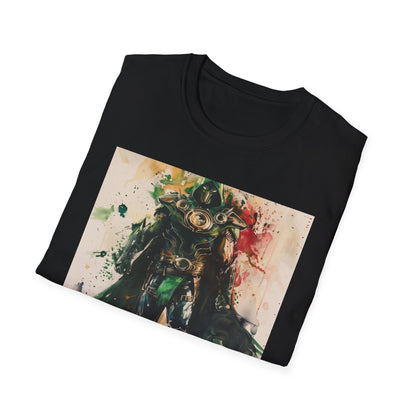 The Monarch's Mantle: A Doctor Doom T-Shirt