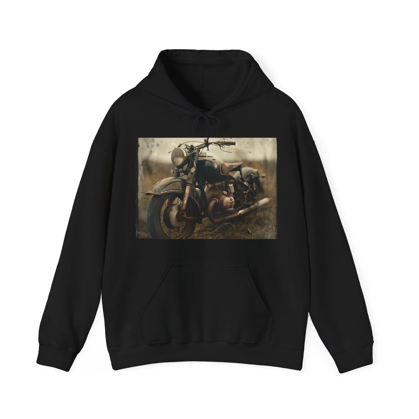 Retro Ride Vintage Motorcycles Hoodie | Hoodies | DTG, Hoodies, Men's Clothing, Regular fit, Unisex, Women's Clothing | Prints with Passion