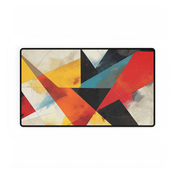 Abstract Geometric Shapes Gaming XXL Extended Desk Mat