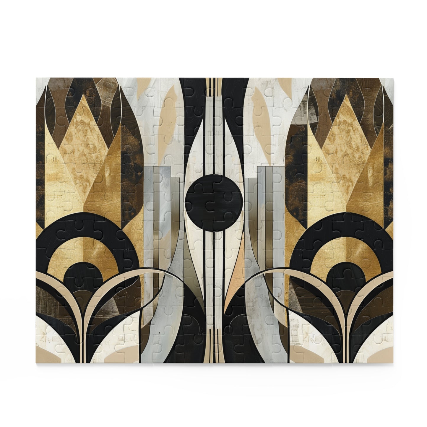 "Deco Abstract Puzzle Collection - Intricate & Vibrant Art Deco Patterns for Relaxing Fun"