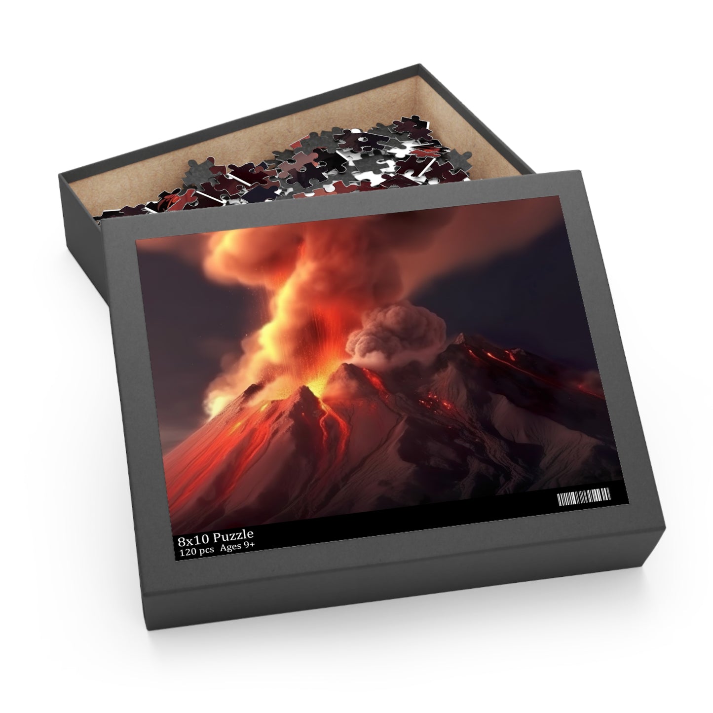 Fiery Volcano Jigsaw Puzzle | Puzzle | Back-to-School, Fall Picks, Games, Holiday Picks, Home & Living, Puzzles, TikTok, Valentine's Day, Valentine's Day Picks | Prints with Passion