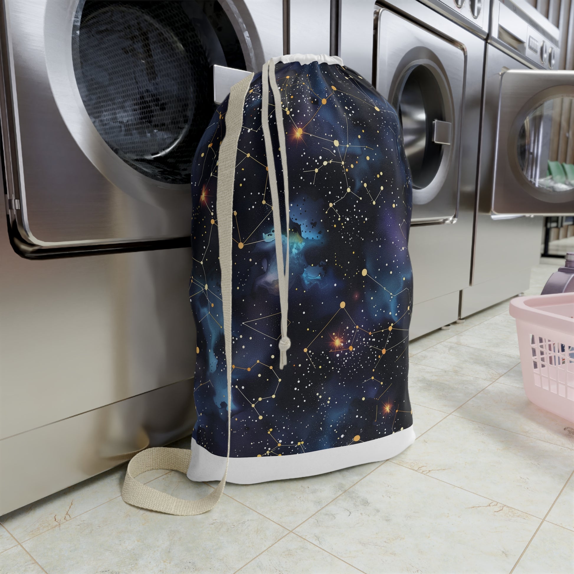 Starry Night Laundry Bag | Home Decor | Accessories, All Over Print, AOP, Bags, Laundry, Sublimation | Prints with Passion