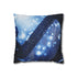 Robotic Harp Playing Stardust Music — 40×40 Cushion Cover — Front 40×40 cm Square Cushion View