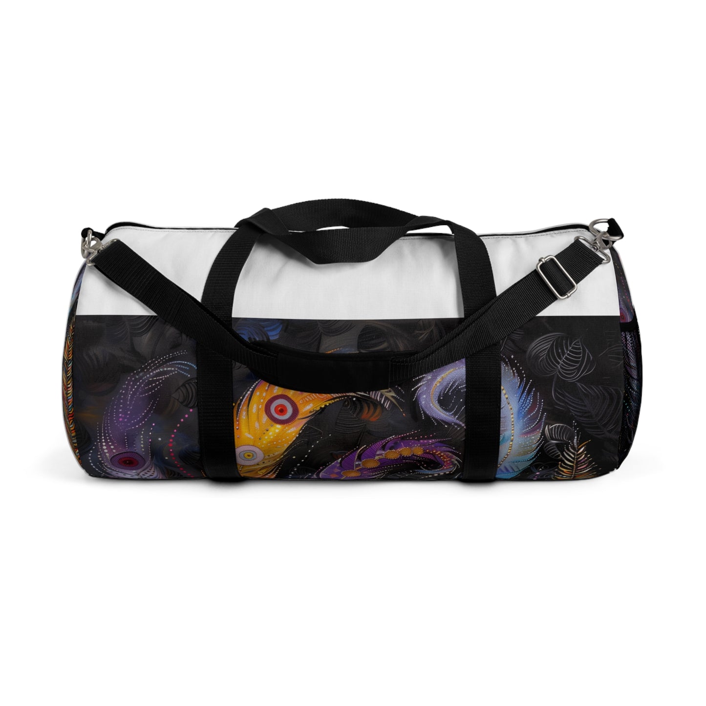 Boho Feather Duffel Bag