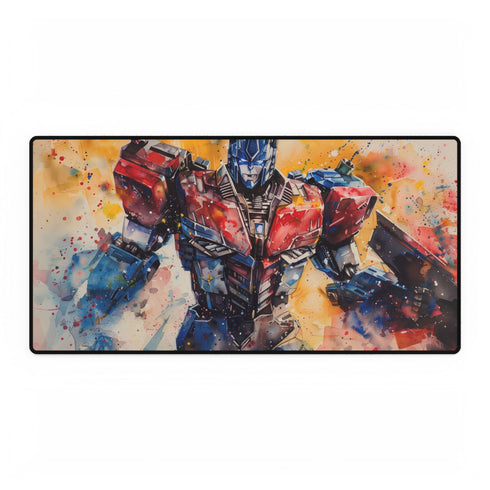 Optimus Prime — XL & XXL Desk Mat — Full Top-Down Artwork View