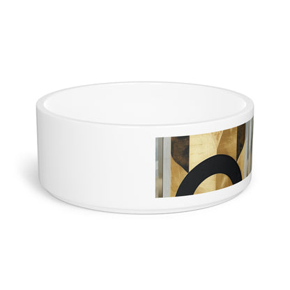 Whimsical Abstract Pet Bowl