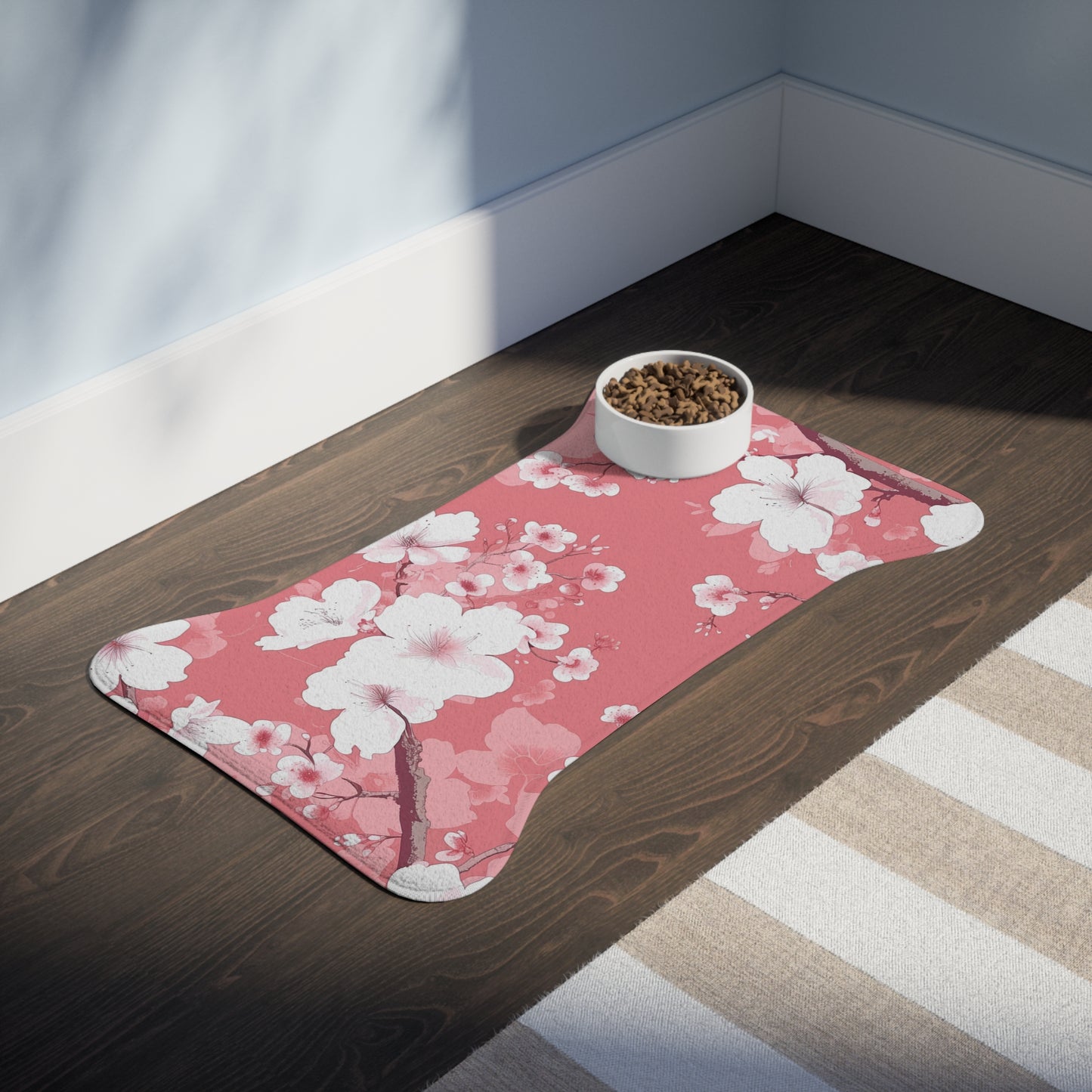 Chic Geometric Pet Feeding Mat