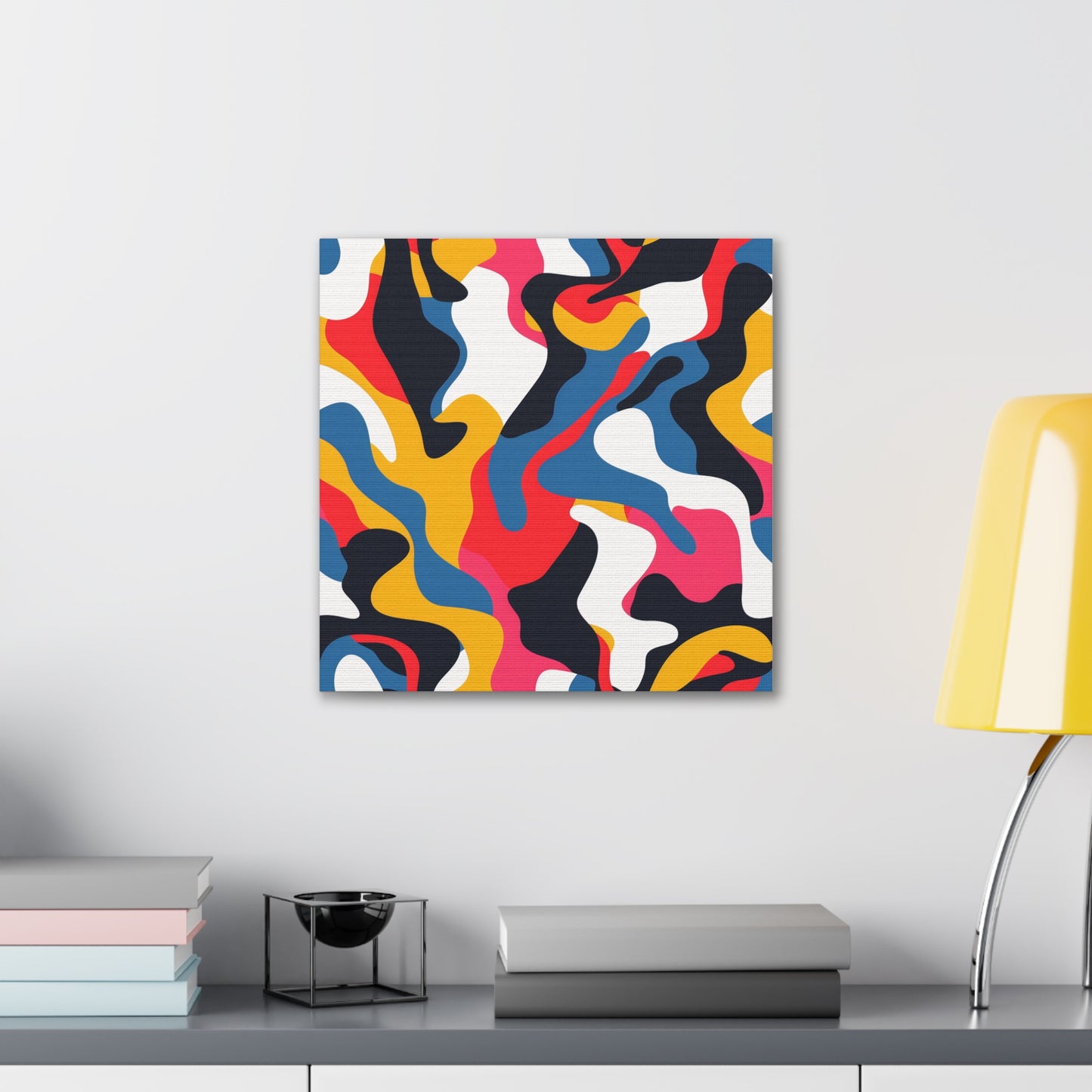 Vibrant Abstract Pattern Canvas