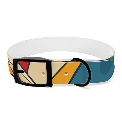 Retro Waves Dog Collar: Vibrant & Stylish