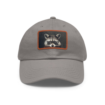 Racoon Chic: Hipster Glasses Cap