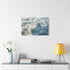 Ship Sailing Through Frozen Clouds — Canvas Wall Art — Product Detail View 7
