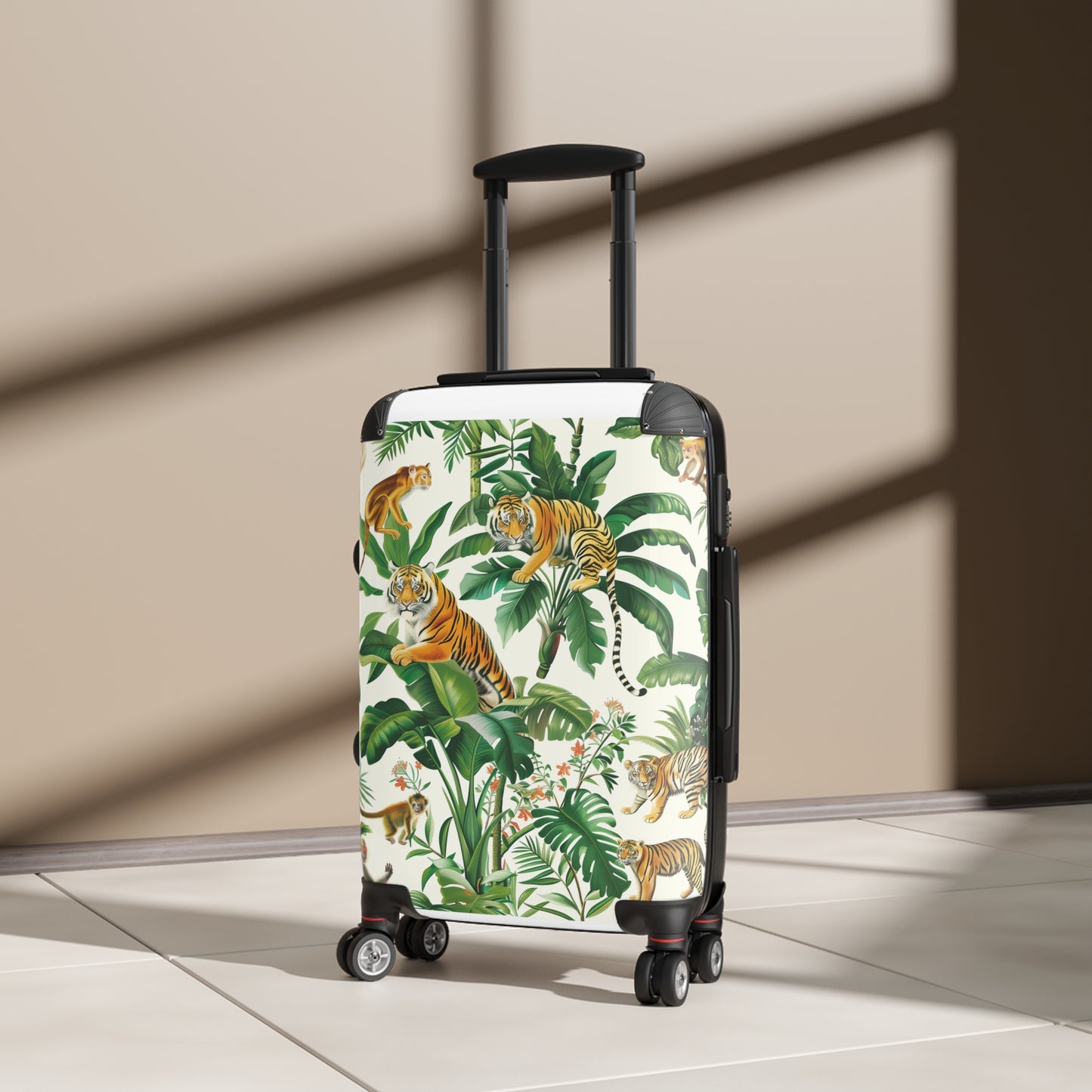 Tiger Print Jungle Adventure Suitcase