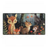 Woodland Creatures in a Forest Setting — XL & XXL Desk Mat — Full Top-Down Artwork View