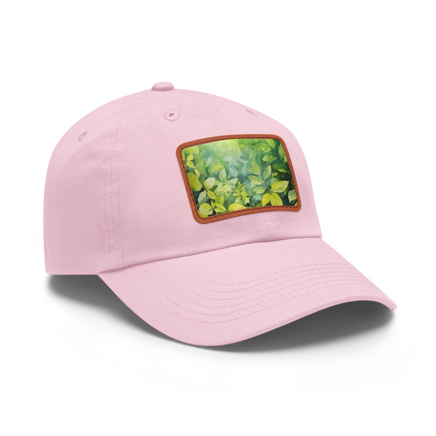 Summer Breeze Watercolor Foliage Cap