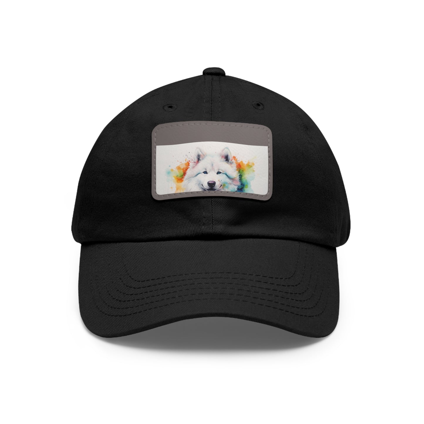 Watercolor Samoyed Charm Baseball Cap