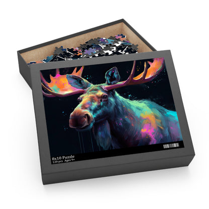 Majestic Moose Jigsaw Puzzle | Puzzle | Back-to-School, Fall Picks, Games, Holiday Picks, Home & Living, Puzzles, TikTok, Valentine's Day, Valentine's Day Picks | Prints with Passion