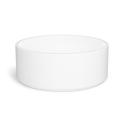 Chic Minimalist Face Pet Bowl