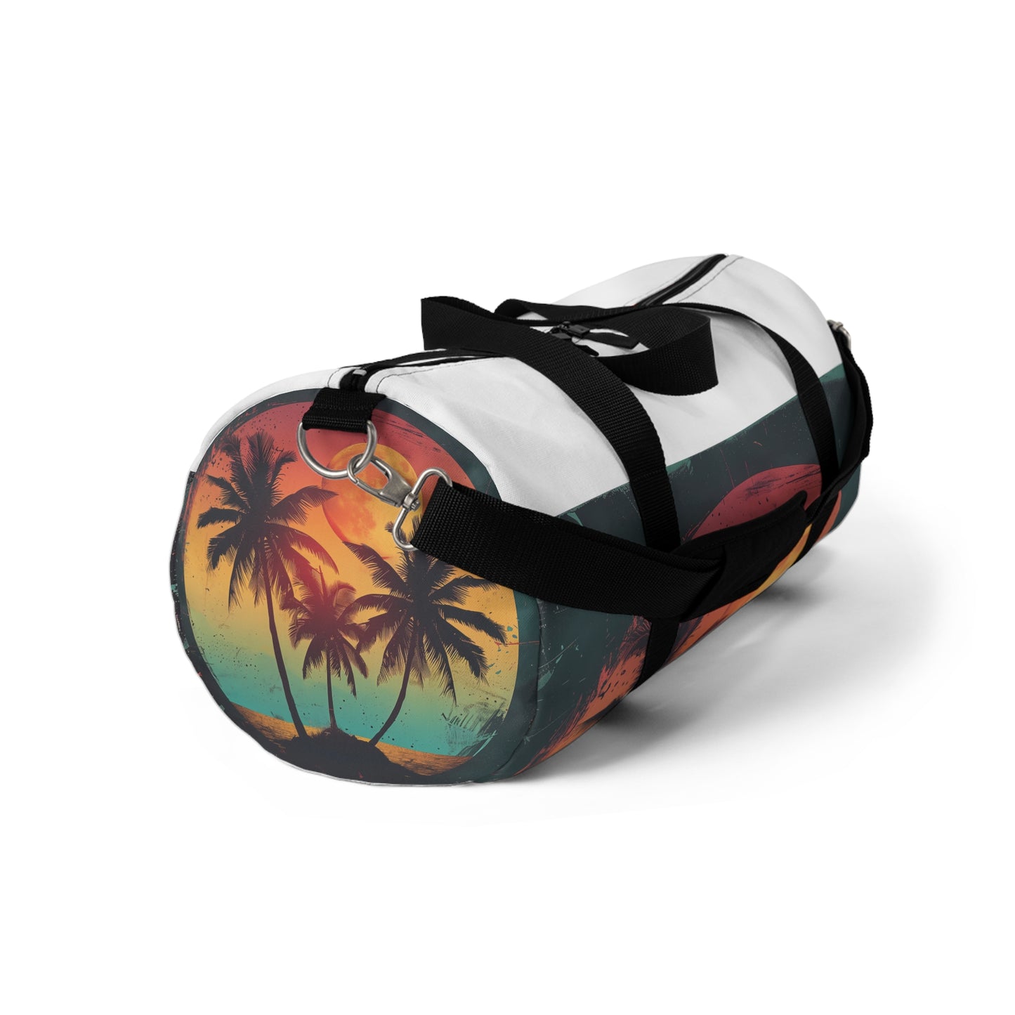 Sunset Palm Tree Duffel