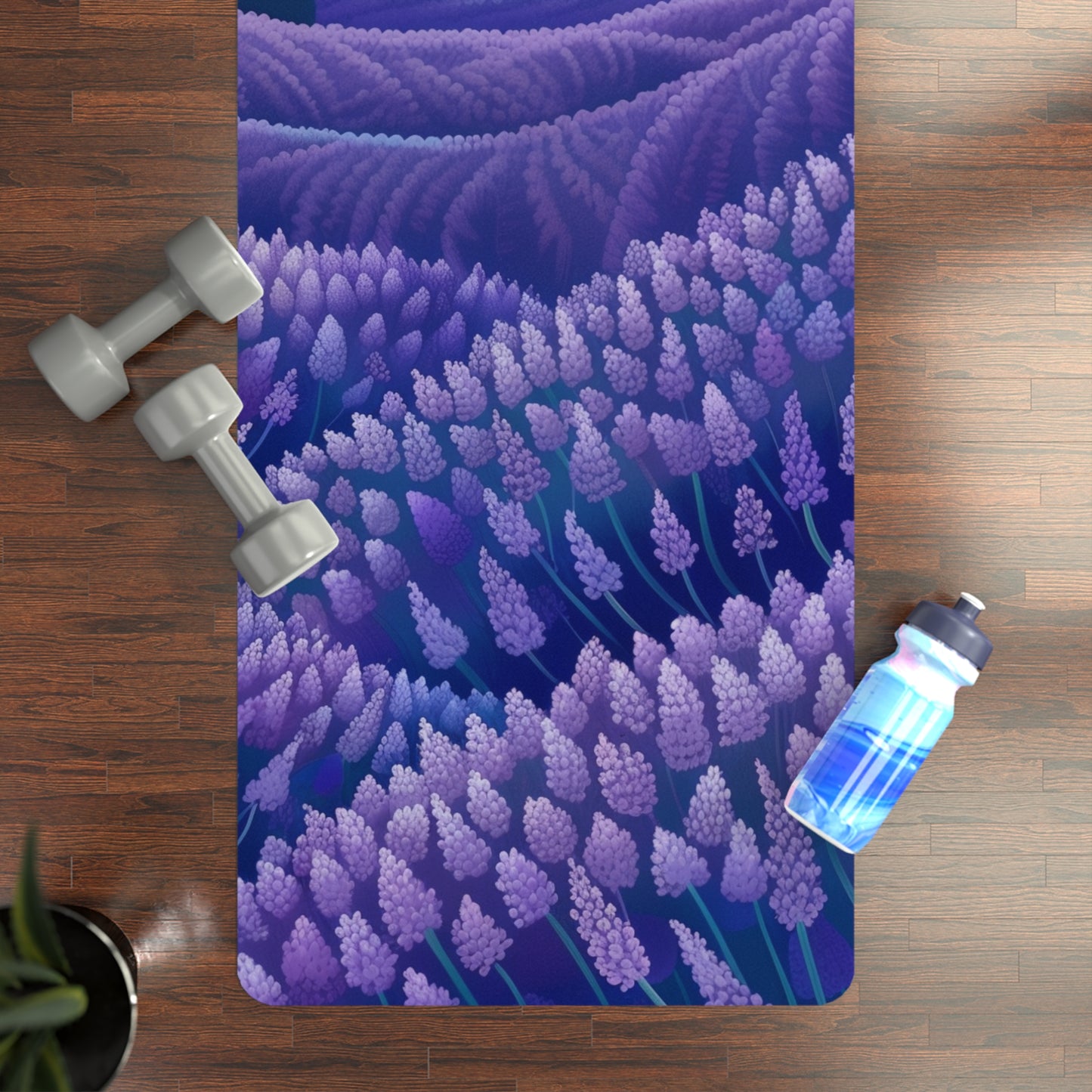 Lavender Fields Eco-Friendly Yoga Mat