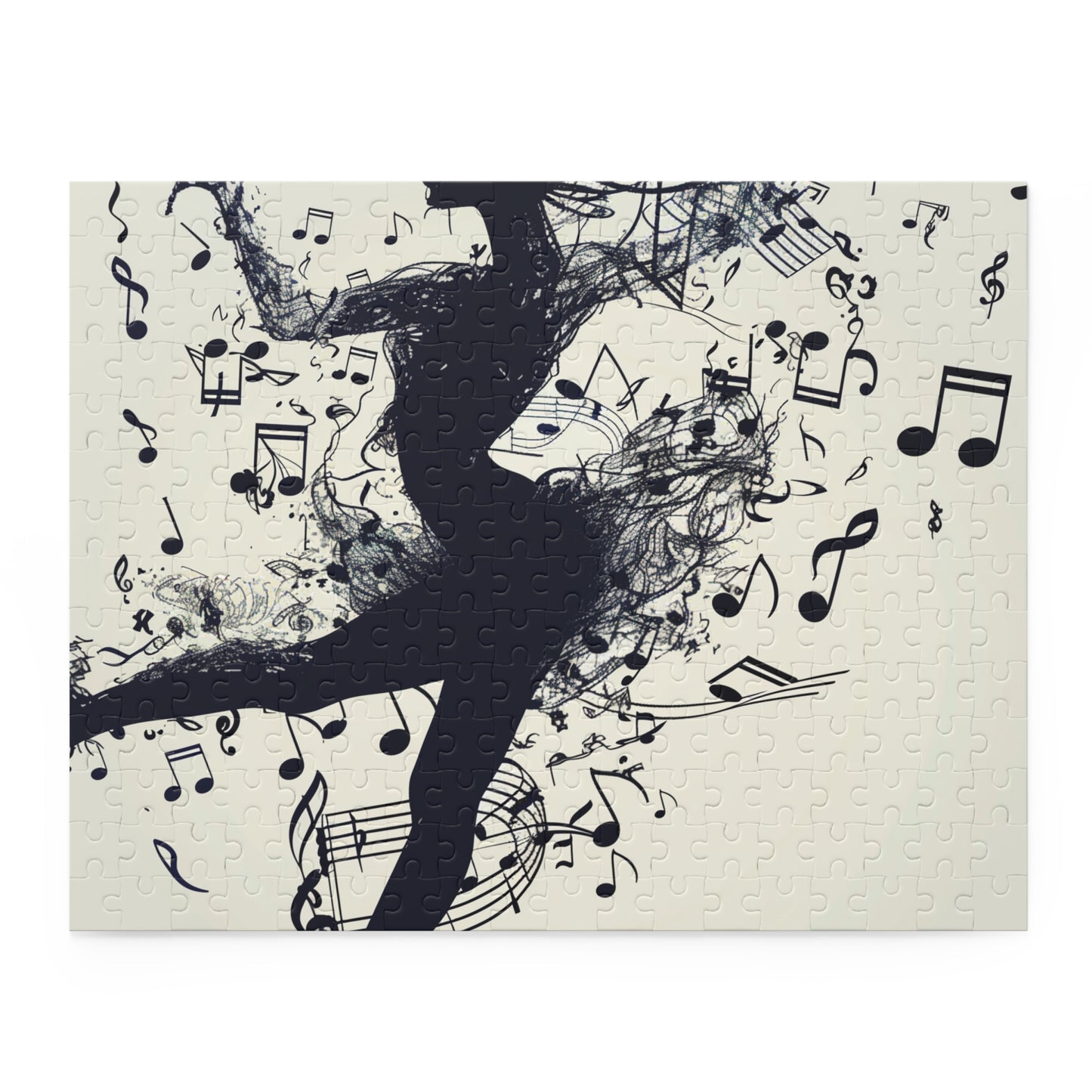 Stunning Dancer's Musical Notes Puzzle for Dance and Music Lovers