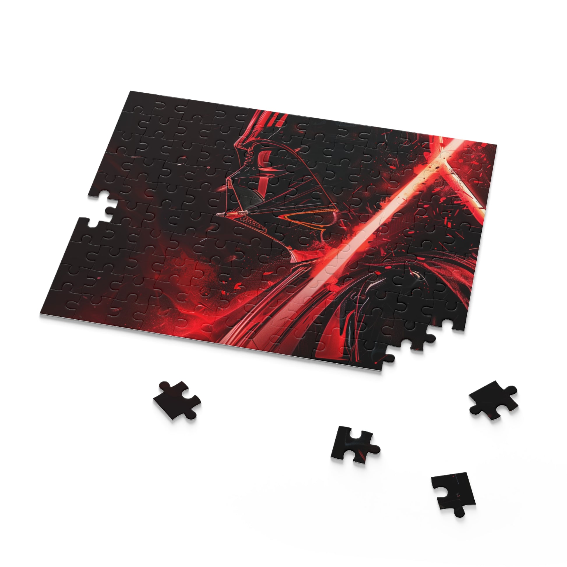 "Star Wars Darth Vader Sith Jigsaw Puzzle - Challenge your dark side with this striking villain image."