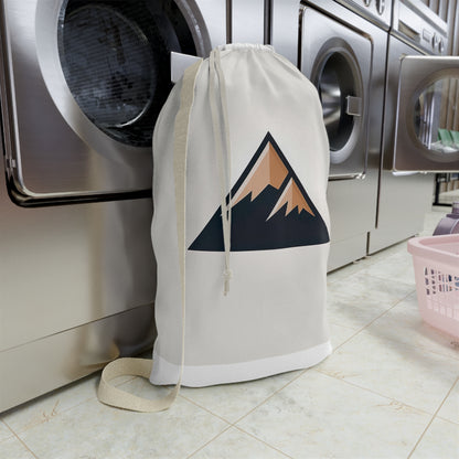 Mountain Logo Laundry Bag | Home Decor | Accessories, All Over Print, AOP, Bags, Laundry, Sublimation | Prints with Passion