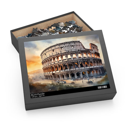 Colosseum Rome Jigsaw Puzzle | Puzzle | Back-to-School, Fall Picks, Games, Holiday Picks, Home & Living, Puzzles, TikTok, Valentine's Day, Valentine's Day Picks | Prints with Passion