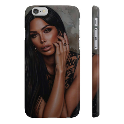 Kim K Style Icon Phone Case | Phone Case | Accessories, Glossy, iPhone Cases, Matte, Phone Cases, Samsung Cases, Slim | Prints with Passion