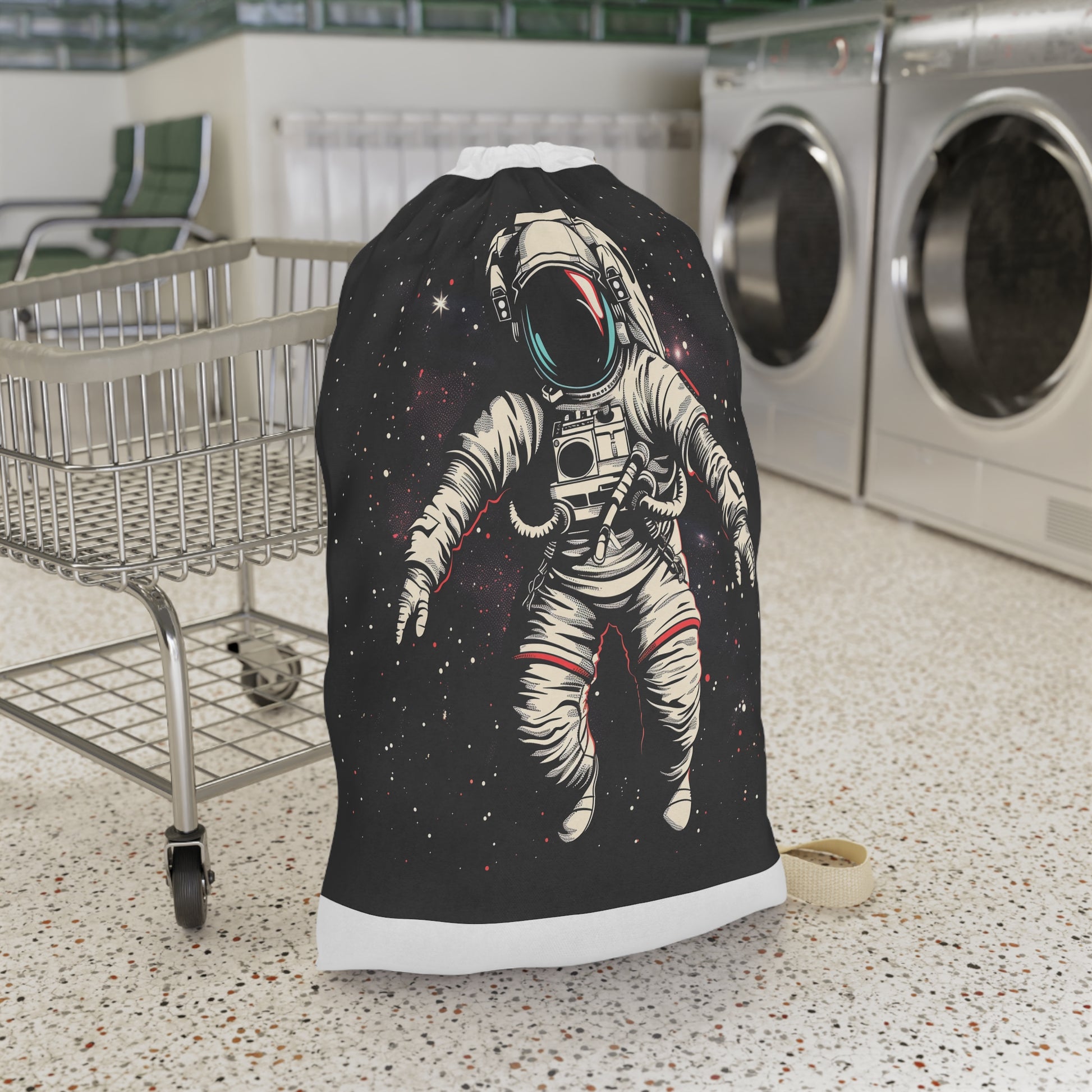 Astro Laundry Bag: Durable and Fun Astronaut Design for Your Laundry Needs