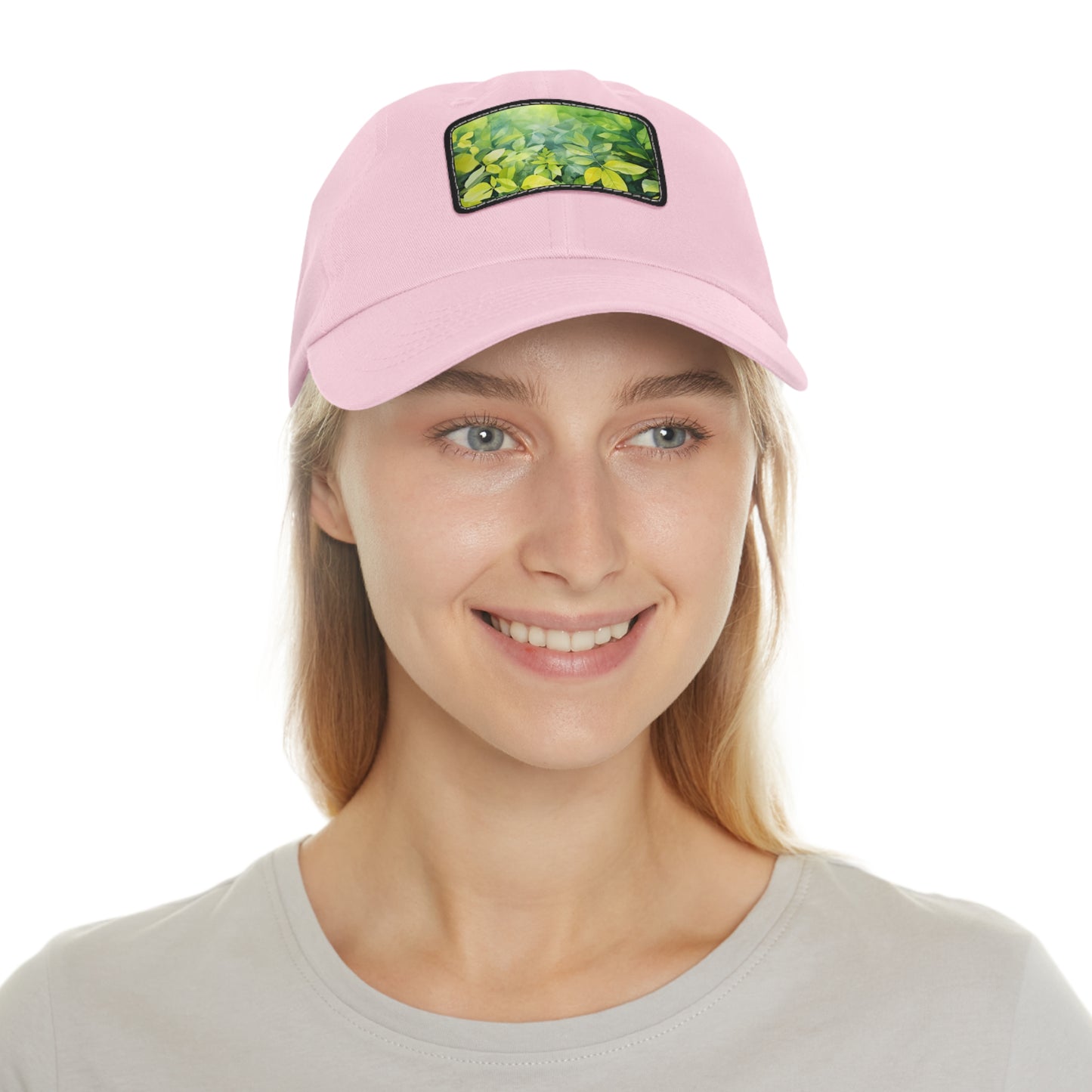 Summer Breeze Watercolor Foliage Cap