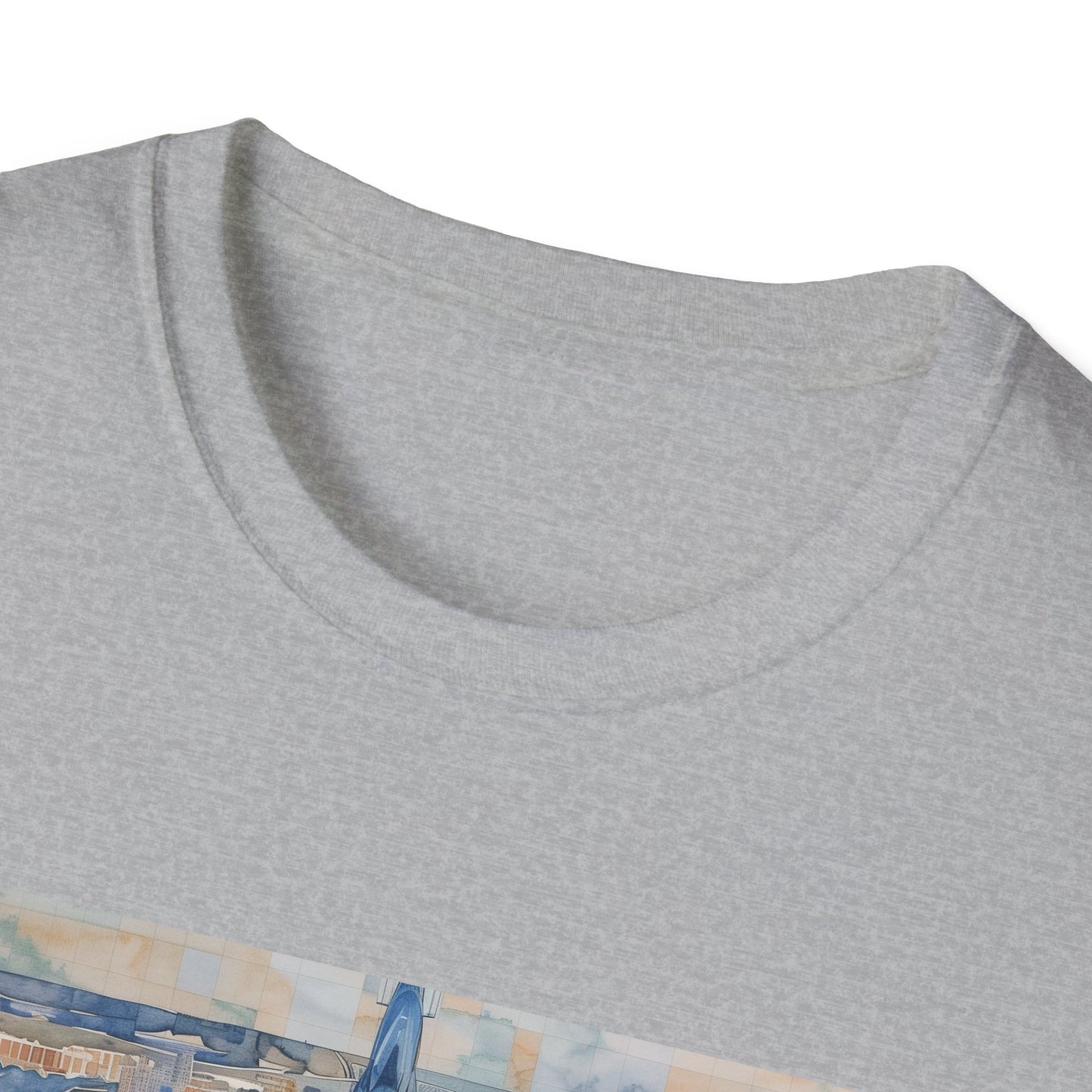 Art Deco on the Skyline: Chrysler Building Watercolor T-shirt