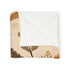 Woodland Hedgehogs & Toadstool Mushrooms Plush Fleece Throw Blanket - View 8 | Prints With Passion