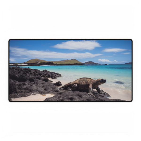 Galapagos Islands Ecuador — XL & XXL Desk Mat — Full Top-Down Artwork View