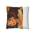 Belle Beauty and the Beast Double-Sided Square Cushion Cover