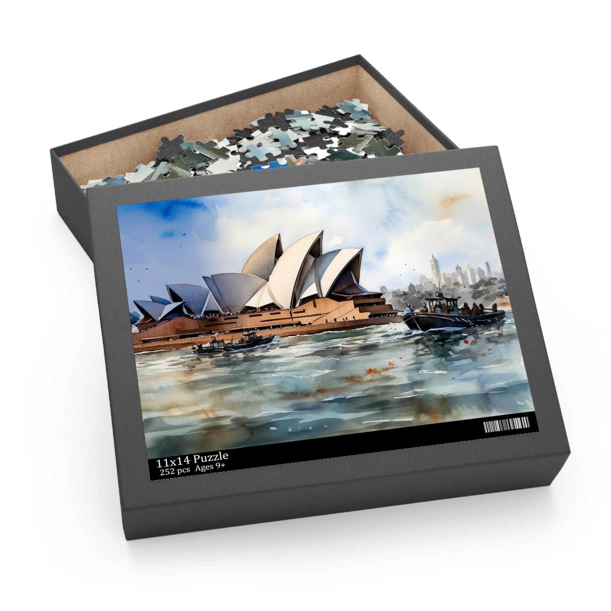 Sydney Opera House jigsaw puzzle - piece together this iconic architectural masterpiece at home.