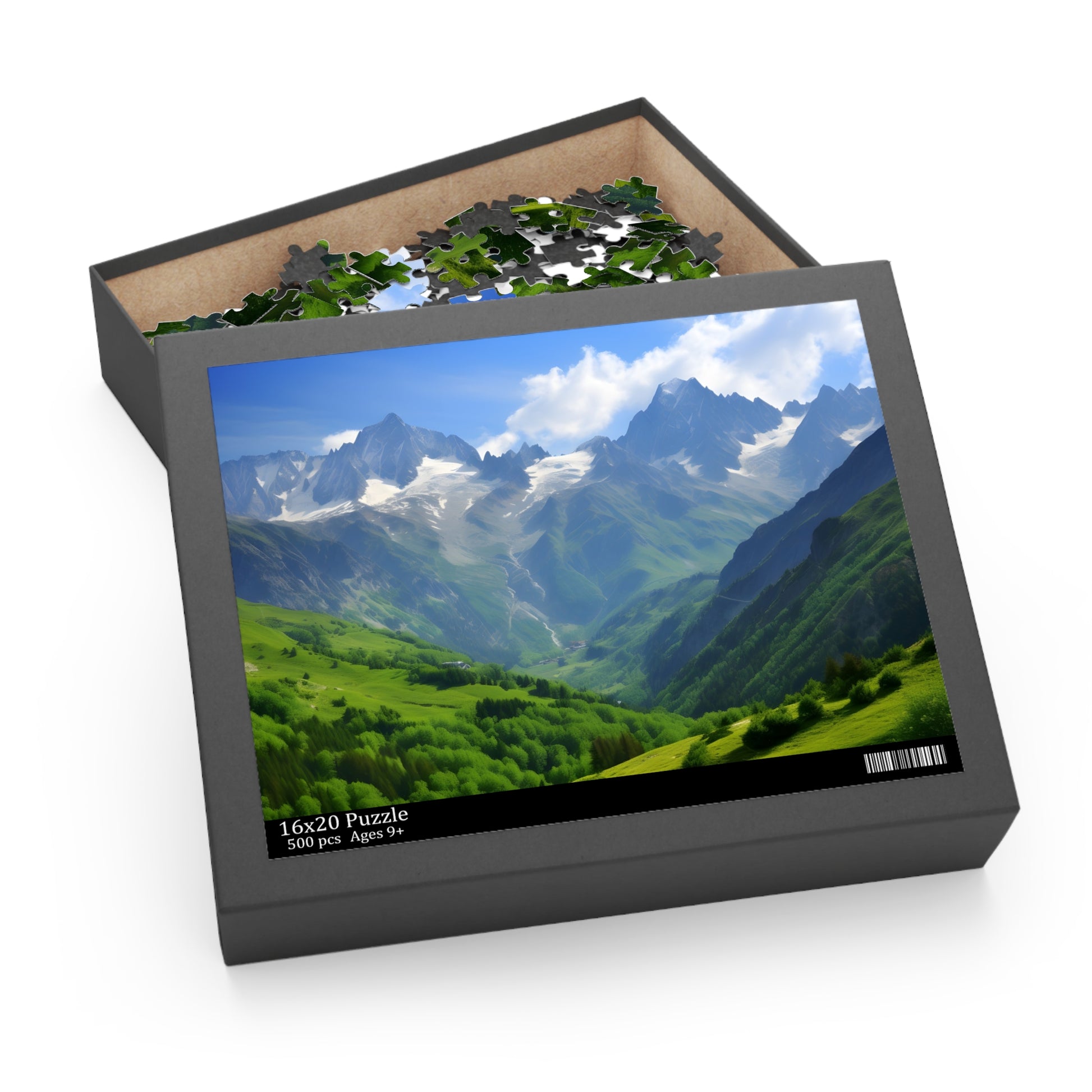 Alpine Adventure Jigsaw Puzzle - Piece Together Majestic French Alps Scenery