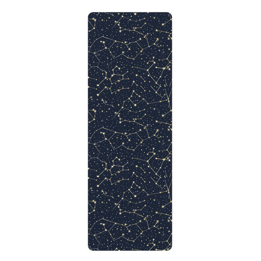 Starry Night Rubber Yoga Mat