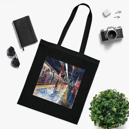 Subway Dreams Tote Bag