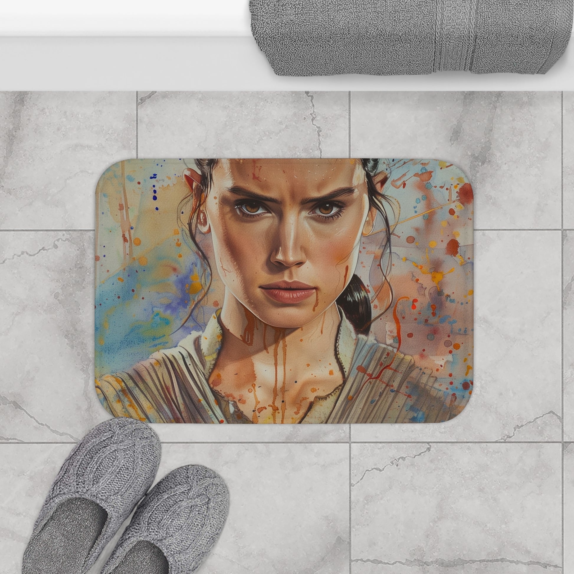 Rey of Hope Bath Mat | Bath Mats | Bath, Bathroom, Home & Living, Indoor, Sublimation | Prints with Passion