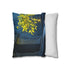 Neon Tree Sprouting from Stone Temple Double-Sided Square Cushion Cover