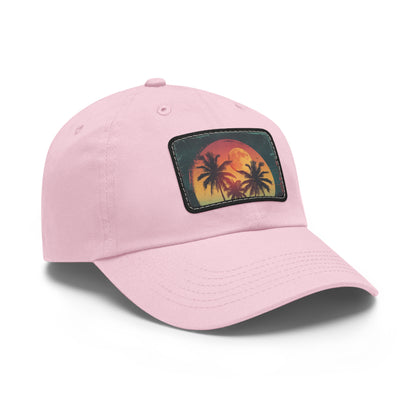 Palm Paradise Sunset Cap