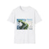 Infinite Dream Staircase Surrealist Graphic Unisex Softstyle T-Shirt - View 1 | Prints With Passion