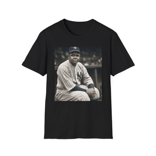 Babe Ruth Bambino's Legacy T Shirt | T-Shirt | Cotton, Crew neck, DTG, Men's Clothing, Neck Labels, Regular fit, T-shirts, Women's Clothing | Prints with Passion