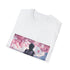 Cyber Zen Robot Monk Cherry Blossom Graphic Unisex Softstyle T-Shirt - View 5 | Prints With Passion