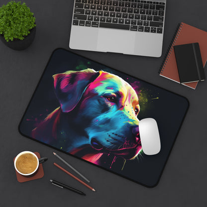 Labrador Love Desk Mat - Cute puppy design to brighten your workspace and protect surfaces