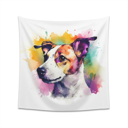 "Jack Russell Tapestry - Adventure-Inspired Design for Dog Lovers | High-Quality Material, Perfect Gift - BenCPrints"